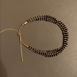 Black and gold bracelet
